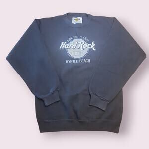Vintage Y2K Hard Rock Cafe Myrtle Beach Sweatshirt Small Unisex EUC